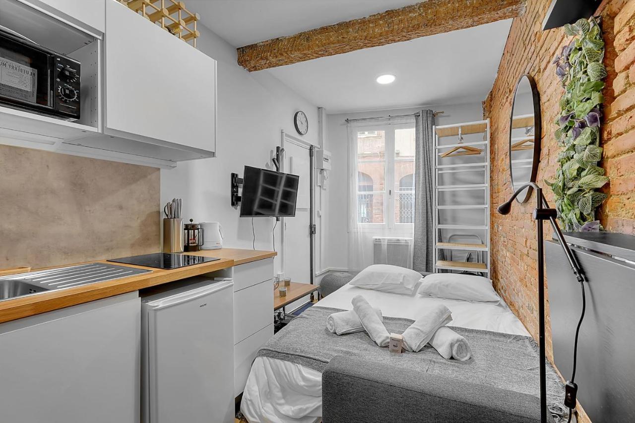 Getaway For 2 Beautiful Studio Near The Garonne Тулуза Экстерьер фото